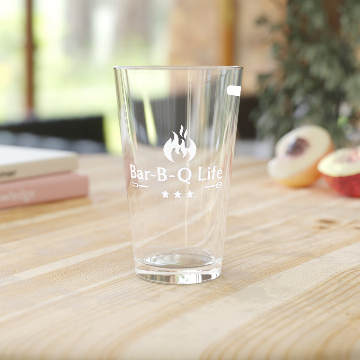 16oz Pint Glass - Classic Beer Pint Glassware (Personalized/Engraved Option)