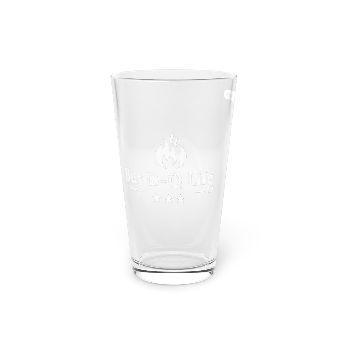 16oz Pint Glass - Classic Beer Pint Glassware (Personalized/Engraved Option)