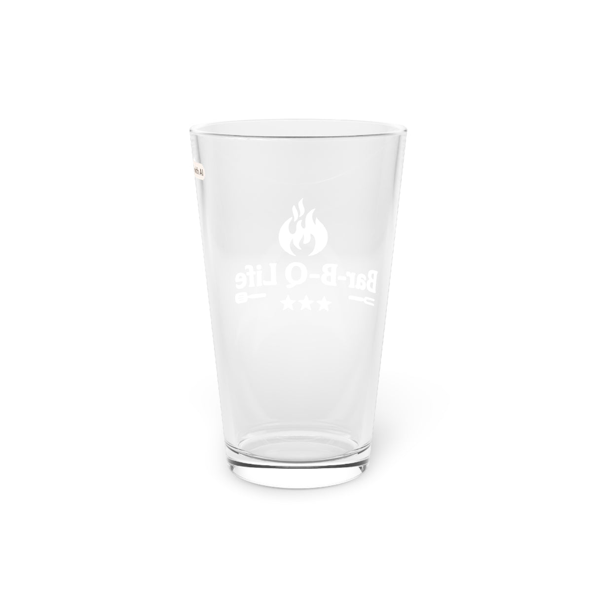 16oz Pint Glass - Classic Beer Pint Glassware (Personalized/Engraved Option)