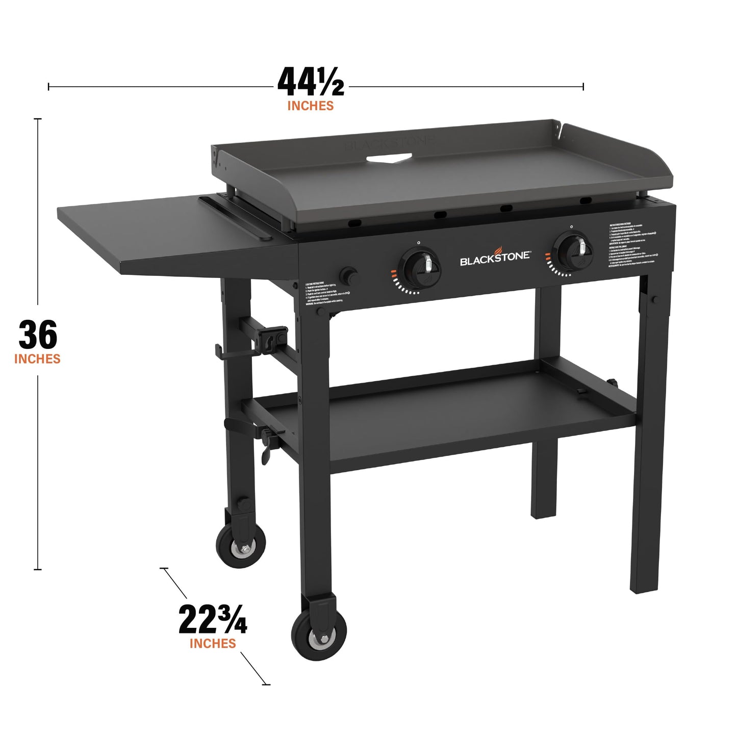 Blackstone 1517 Original 28" Omnivore Griddle, Black