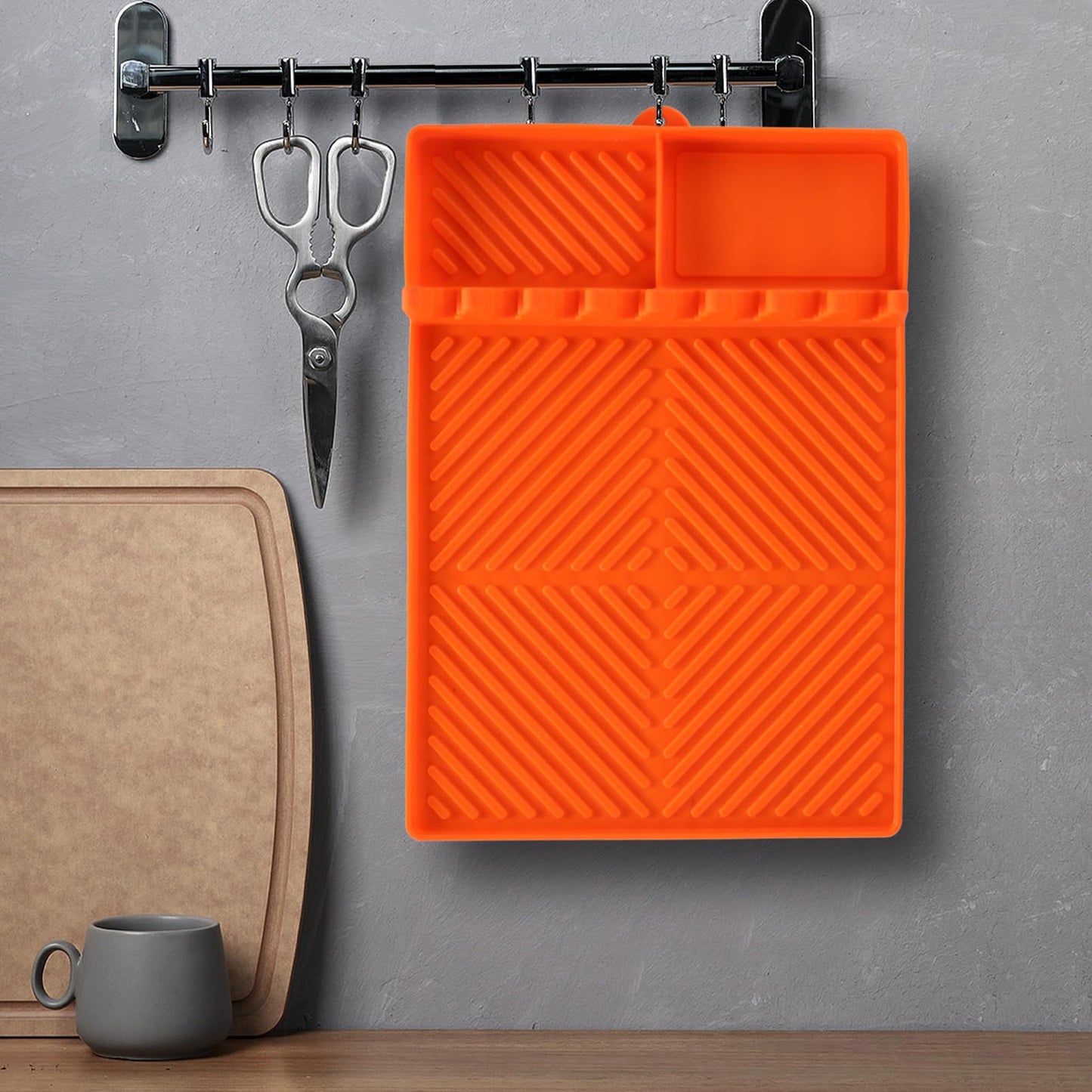 Find law Silicone Tools Mat for Griddle & Kitchen Countertop