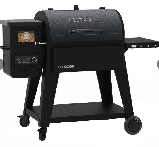 Pit Boss Navigator 850 WiFi & Bluetooth Pellet Grill & Smoker – 932 sq. in. Cooking Space, Flame Broiler™, 30 lb Hopper, Dual Meat Probes & Fan‑Forced Convection (PB850M)